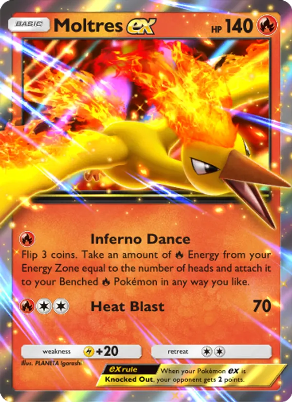Moltres ex #025