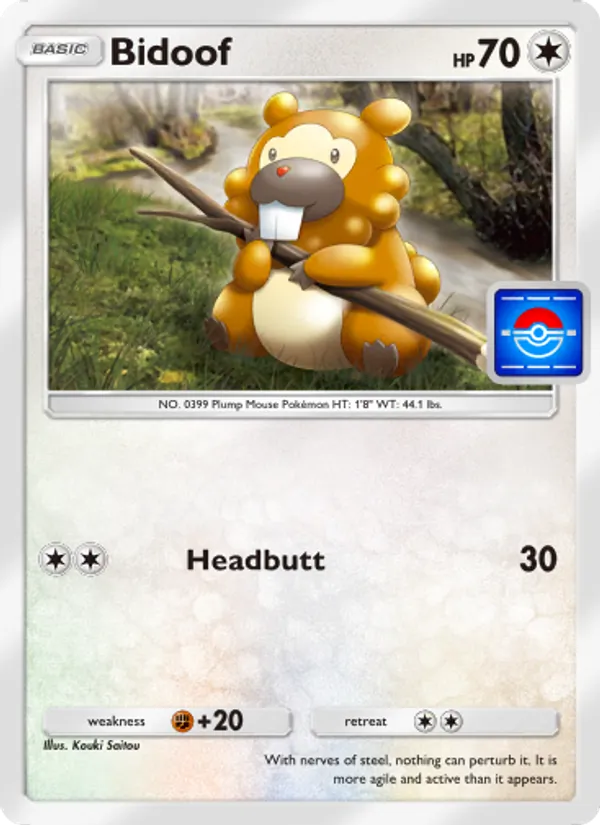 Bidoof #057