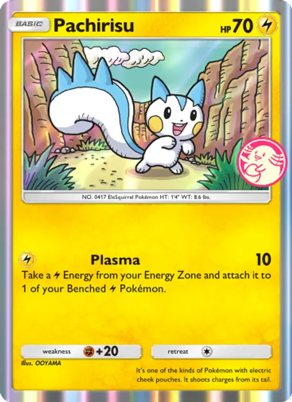 Pachirisu #058