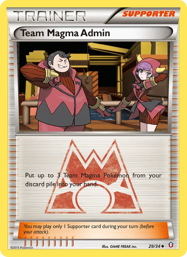 Team Magma Admin #29/34