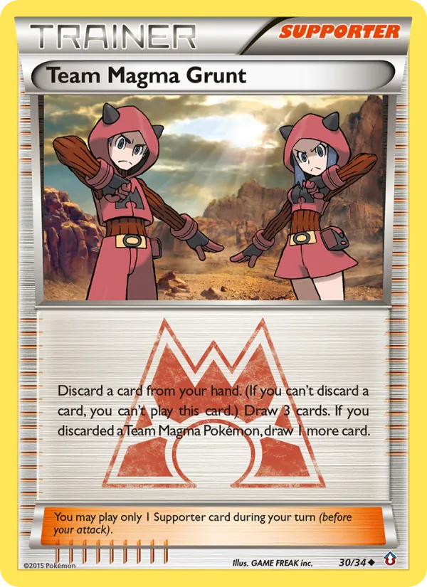 Team Magma Grunt #30/34