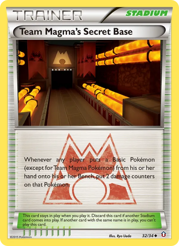 Team Magma's Secret Base #32/34