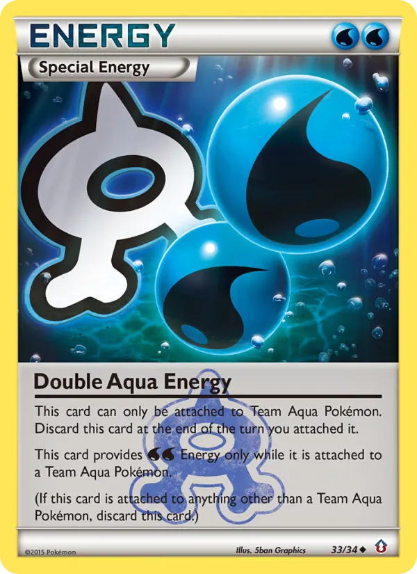 Double Aqua Energy #33/34