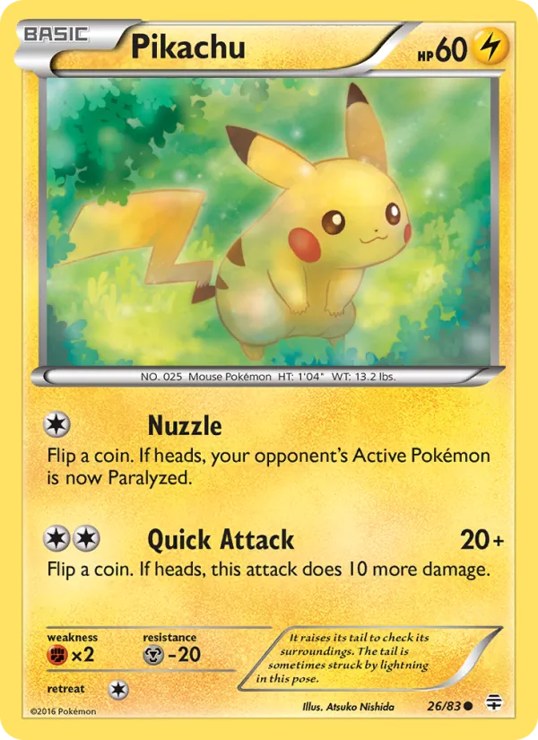 Pikachu #26/83