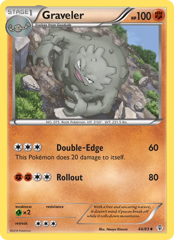 Graveler #44/83