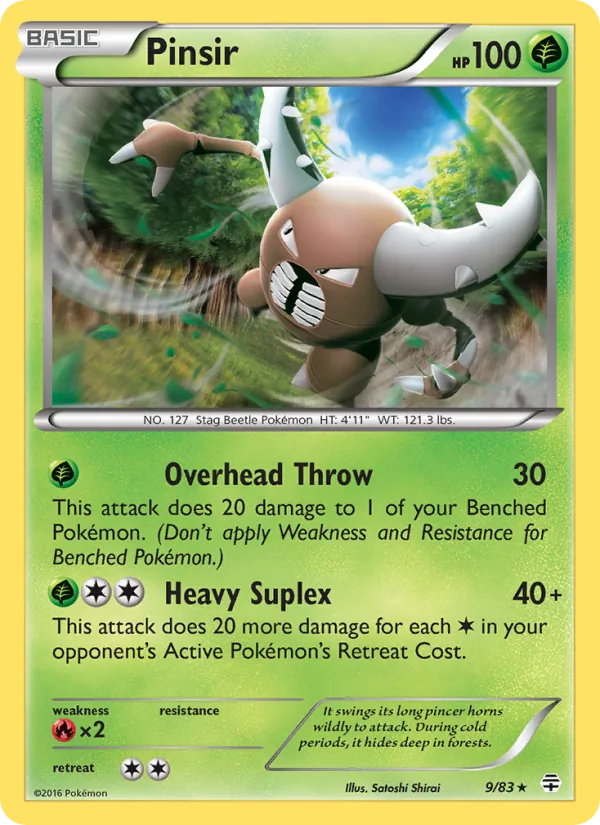 Pinsir #9/83