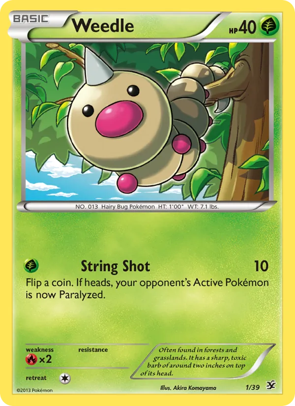 Weedle #1/39