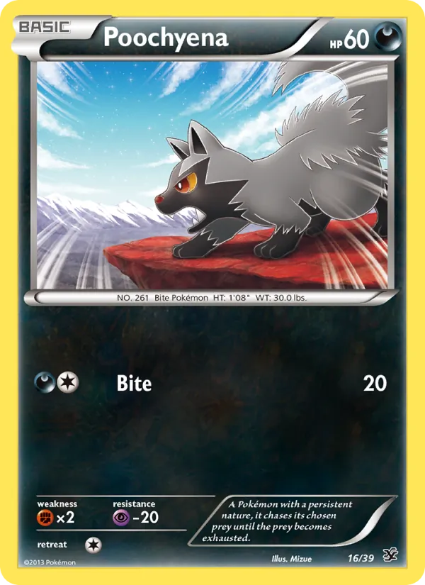 Poochyena #16/39