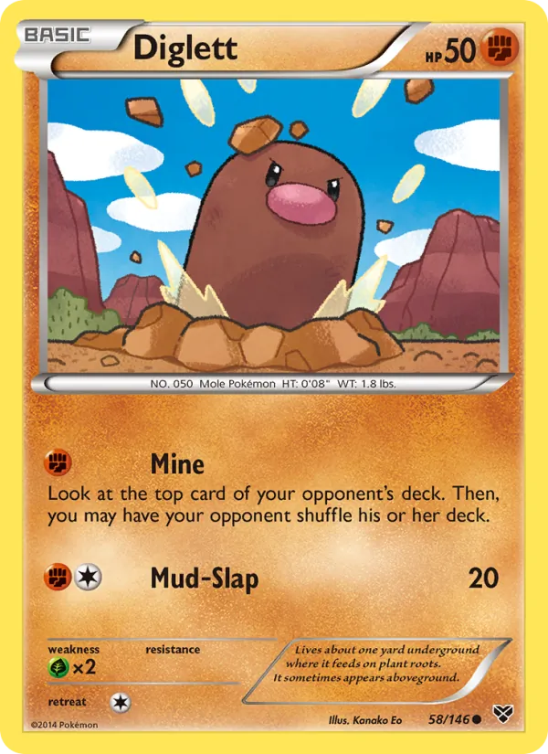 Diglett #58/146