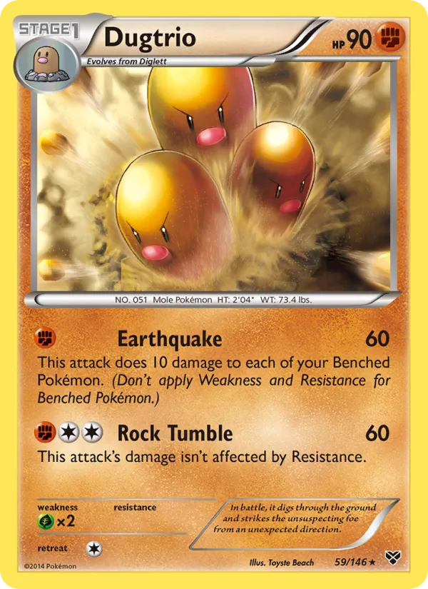 Dugtrio #59/146