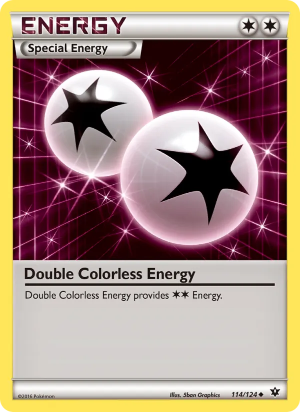 Double Colorless Energy #114/124