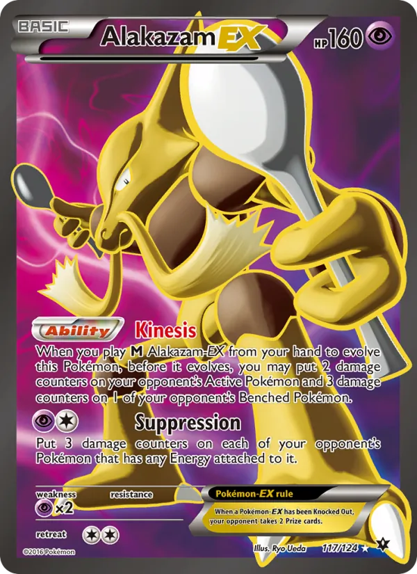 Alakazam EX #117/124