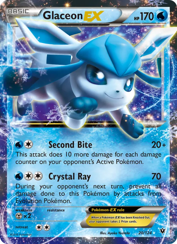 Glaceon EX #20/124