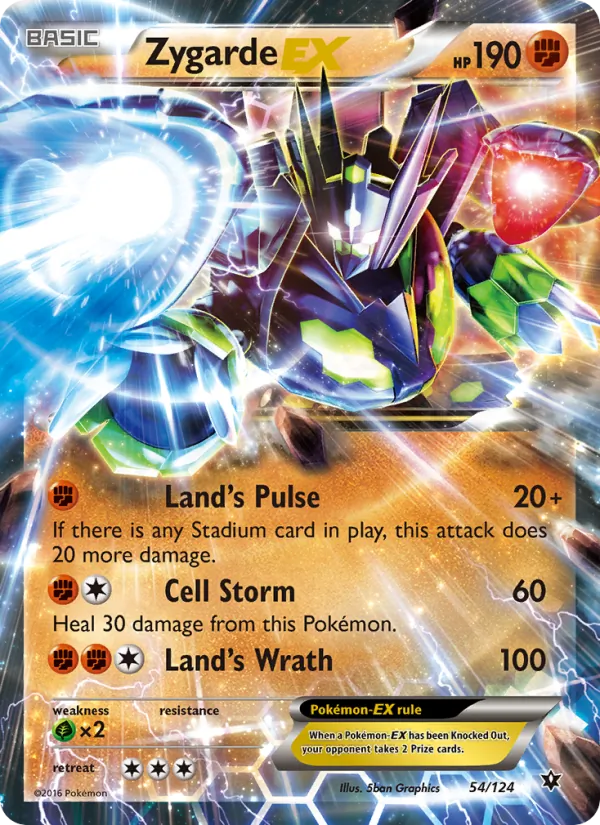 Zygarde EX #54/124