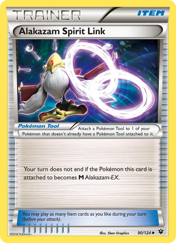 Alakazam Spirit Link #90/124