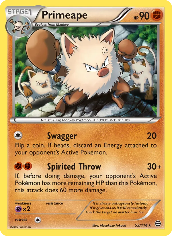 Primeape #53/114