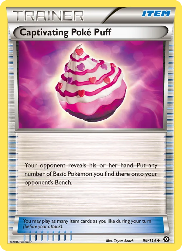 Captivating Poké Puff #99/114