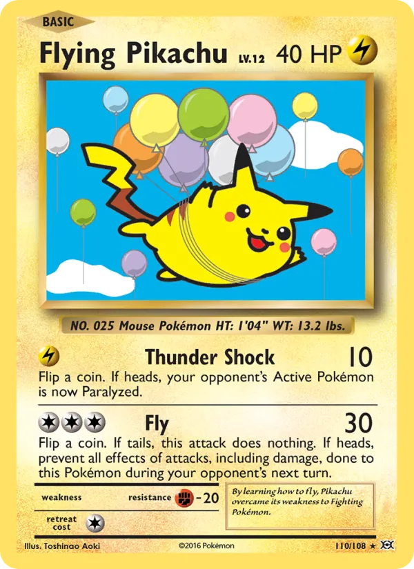 Flying Pikachu #110/108