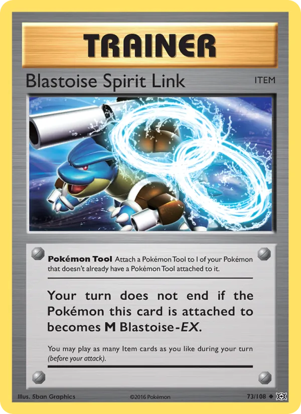 Blastoise Spirit Link #73/108