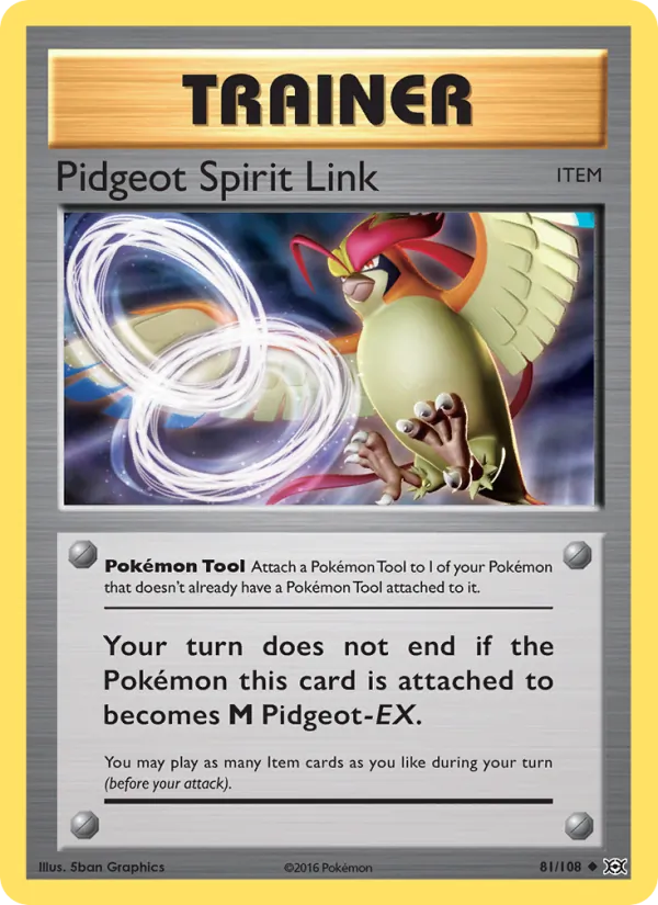 Pidgeot Spirit Link #81/108