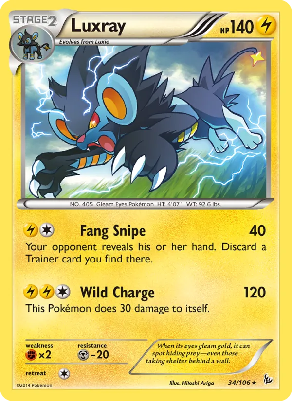Luxray #34/106