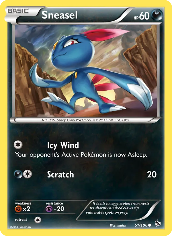 Sneasel #51/106