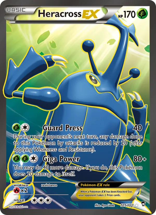 Heracross EX #105/111