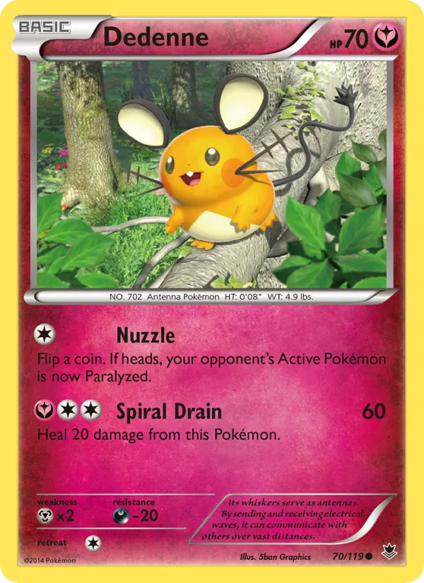 Dedenne #70/119