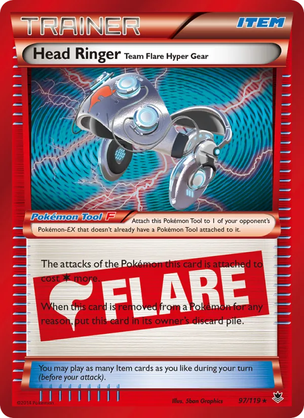 Head Ringer Team Flare Hyper Gear #97/119