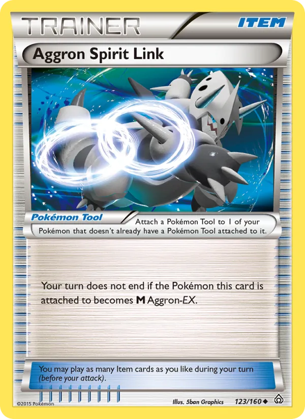 Aggron Spirit Link #123/160