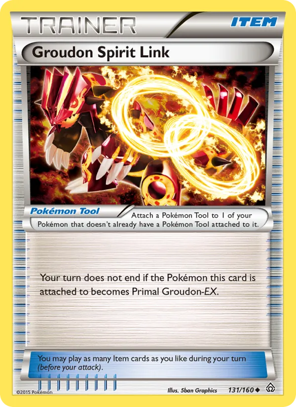 Groudon Spirit Link #131/160