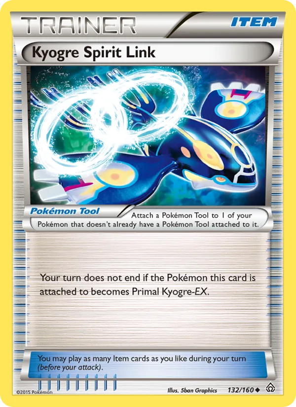 Kyogre Spirit Link #132/160