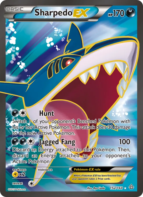 Sharpedo EX #152/160