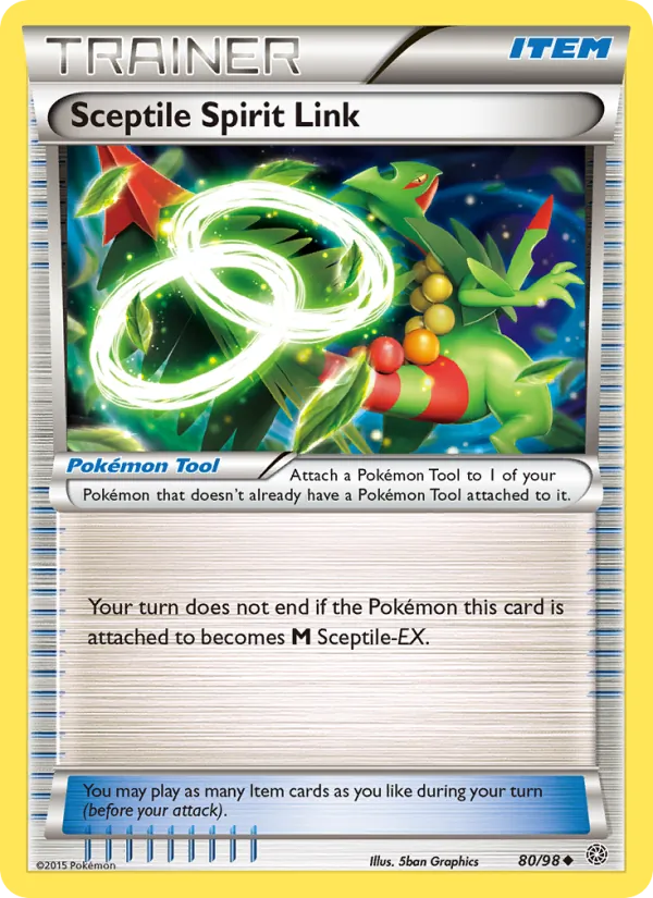 Sceptile Spirit Link #80/98