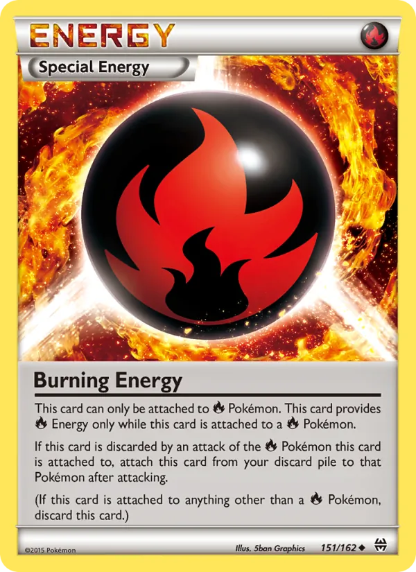 Burning Energy #151/162