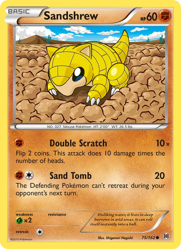 Sandshrew #75/162