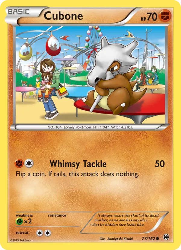 Cubone #77/162