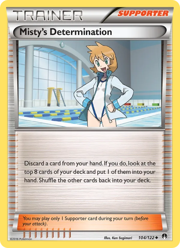 Misty's Determination #104/122