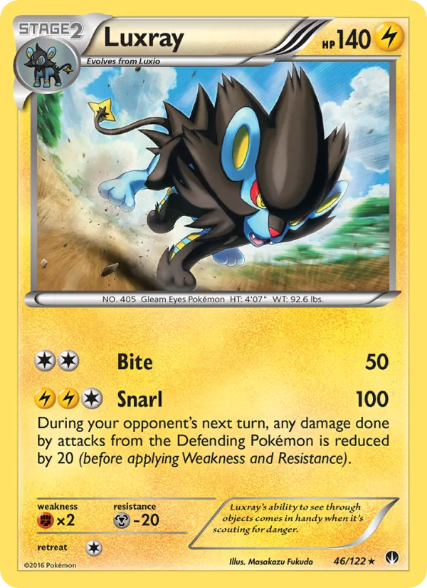 Luxray #46/122