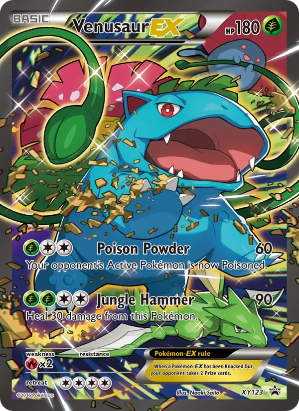Venusaur EX XY123