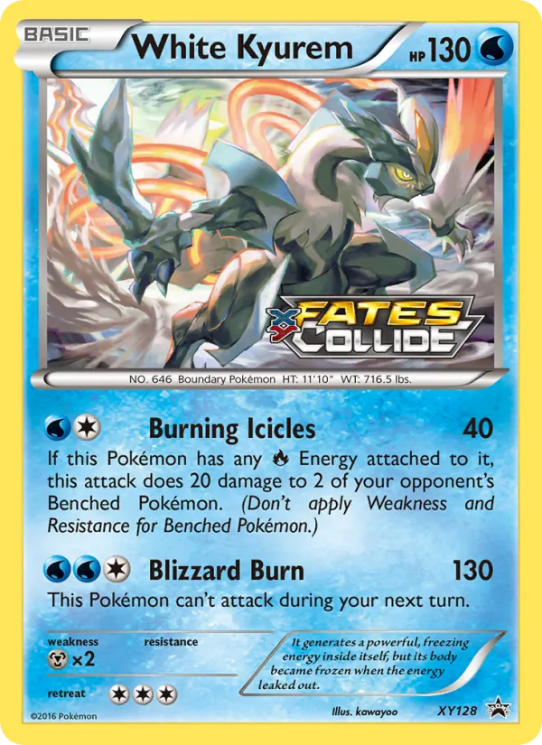 White Kyurem XY128