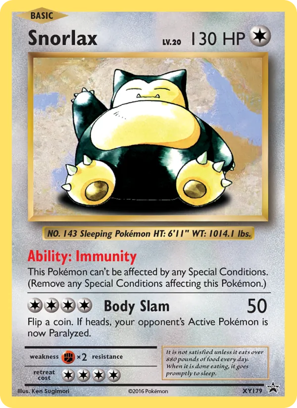 Snorlax XY179
