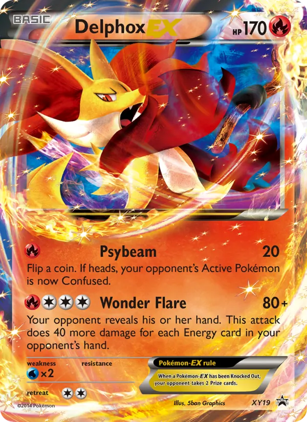 Delphox EX XY19