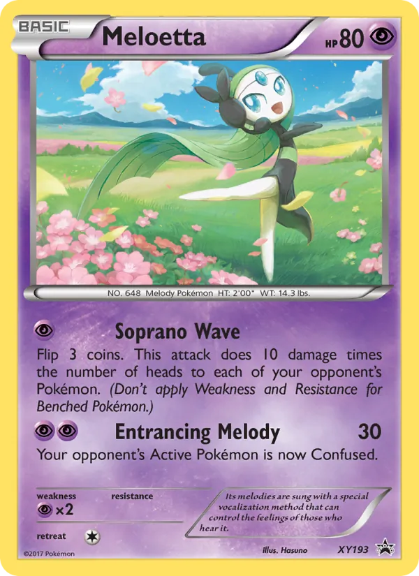 Meloetta XY193