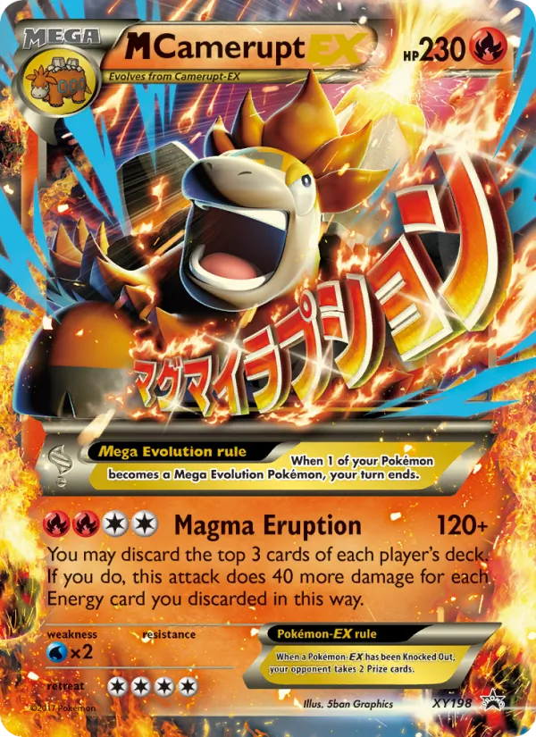 M Camerupt-EX XY198