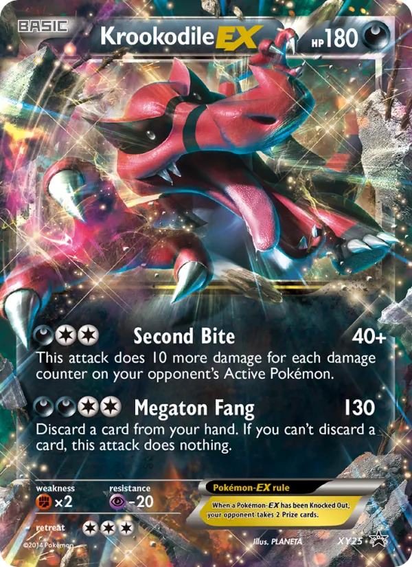 Krookodile EX XY25