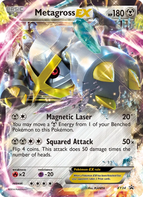 Metagross EX XY34