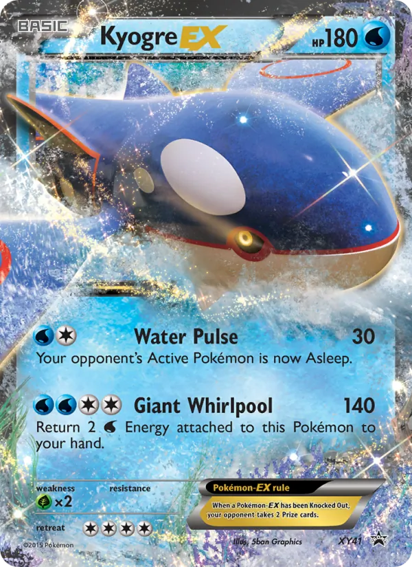 Kyogre EX XY41