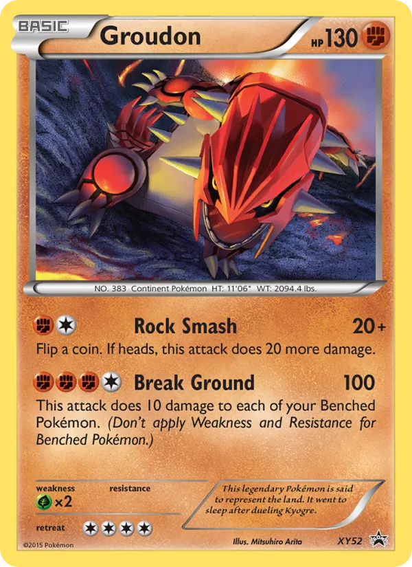 Groudon XY52