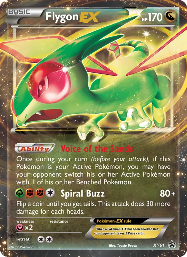 Flygon EX XY61